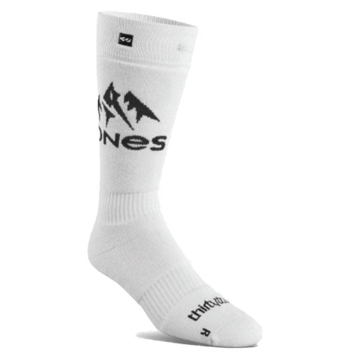 Thirty-Two Men's Jones Merino ASI Snowboard Sock Grey 2024