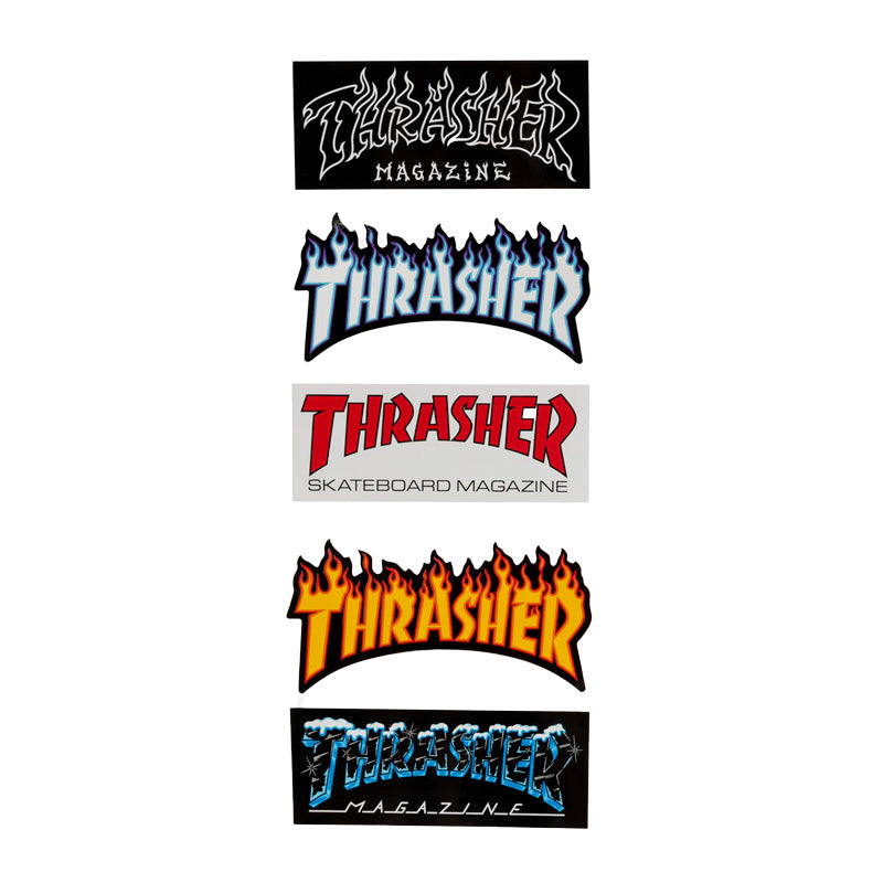 Thrasher Assorted 5 Sticker Pack