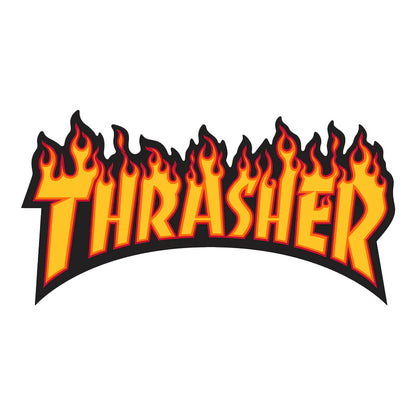 Thrasher Flame Logo Large Sticker