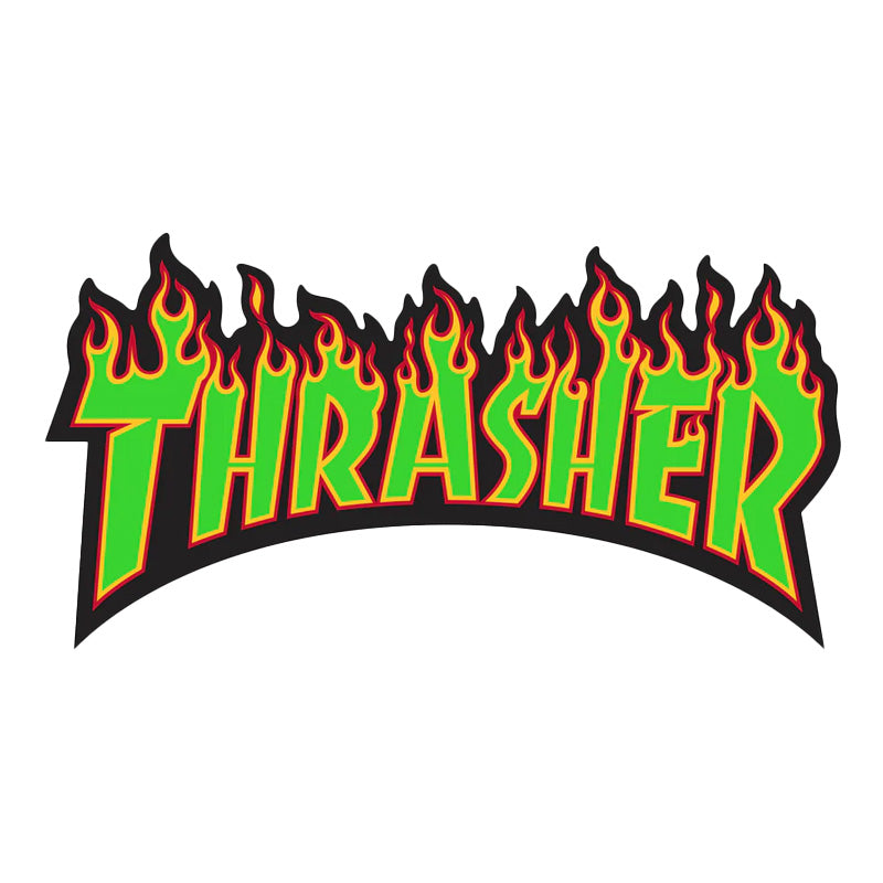 Thrasher Flame Logo Large Sticker