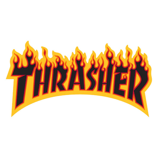 Thrasher Flame Logo Large Sticker