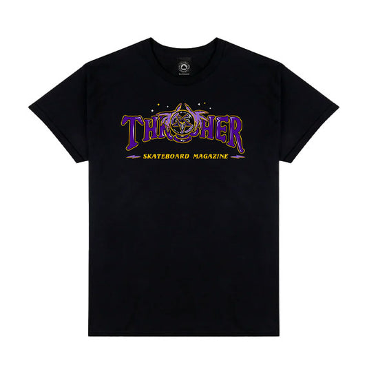 Thrasher Fortune Logo T-Shirt - Black