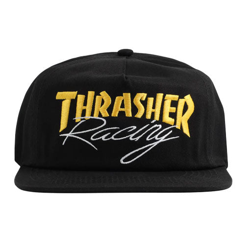 Thrasher Racing Snapback Cap - Black