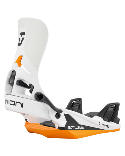 Union Men's Atlas Step On Binding White/Orange 2026