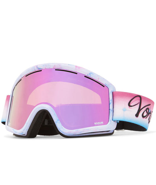 VZ Cleaver Goggle - White / Smoke Pink Chrome 2024