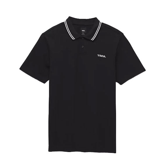 Vans Halecrest Polo Shirt Black