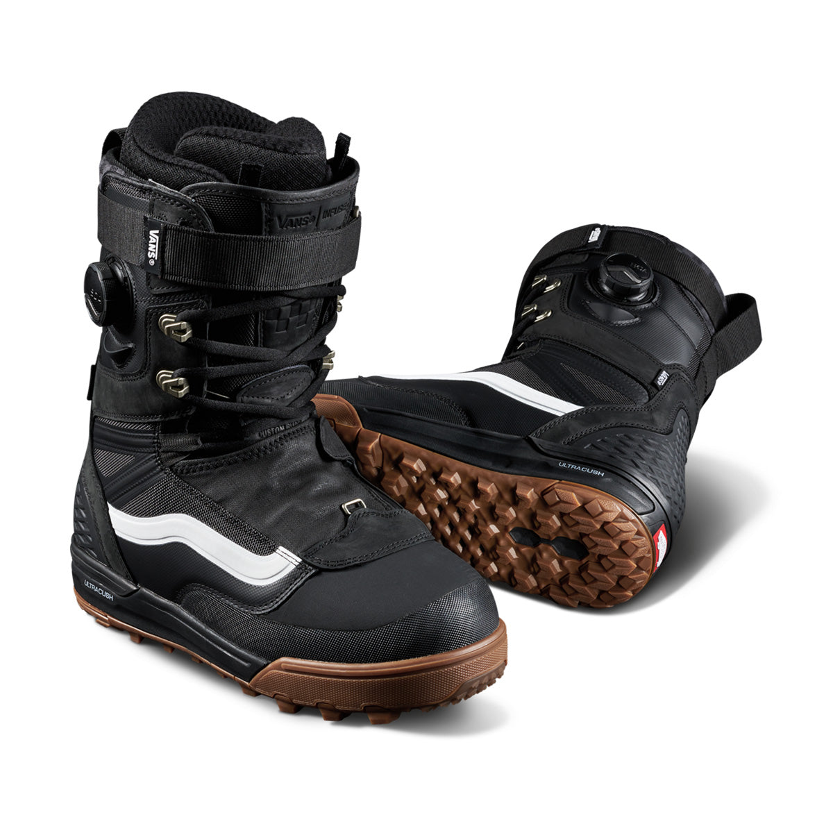 Vans Men's Infuse Hybrid BOA Boot Black/White 2025