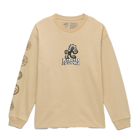Vans Off The Wall Skate Classics Long Sleeve T-Shirt - Taos Taupe