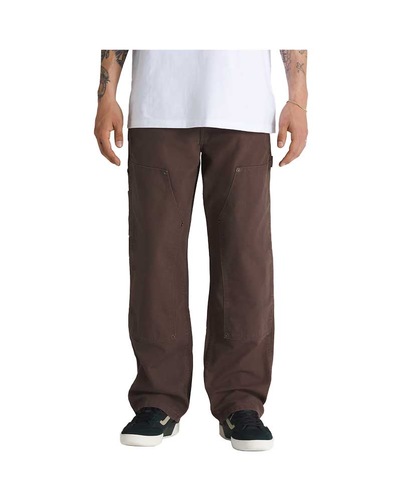 Vans Skate Drill Chore Ave Loose Pant Chocolate Brown The Source Snowboard Skate