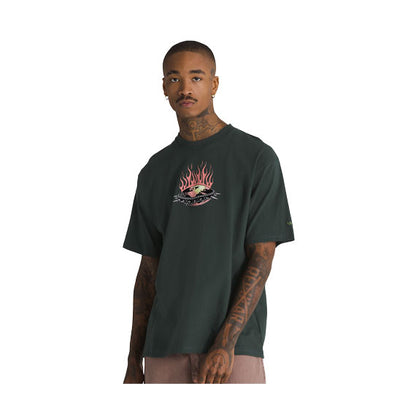 Vans Skate Global Dominance T-Shirt - Scarab