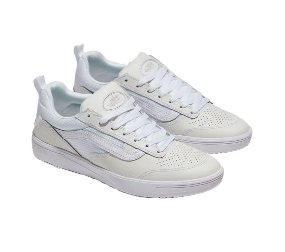 Vans Zahba Leather White White The Source Snowboard Skate