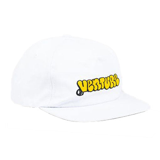 Venture Throw Snapback Cap White/Yellow