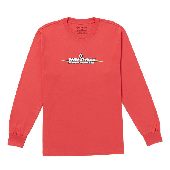 Volcom Cheezmoso Long Sleeve T-Shirt Flash Red
