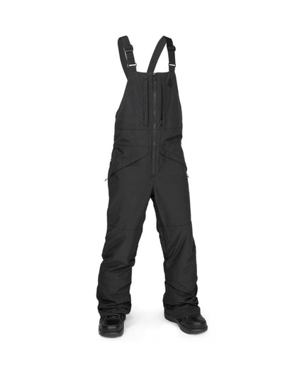 Volcom Kids' Barkley Ins Bib Overall Black 2025