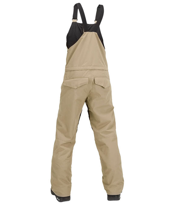 Volcom Kids' Barkley Ins Bib Pant Dark Khaki 2024