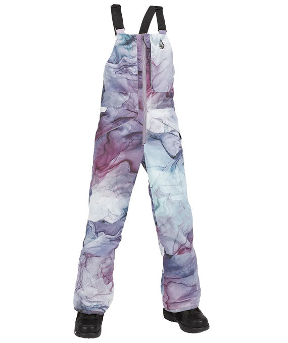 Volcom Kids' Barkley Ins Bib Pant Glacier Ink 2024