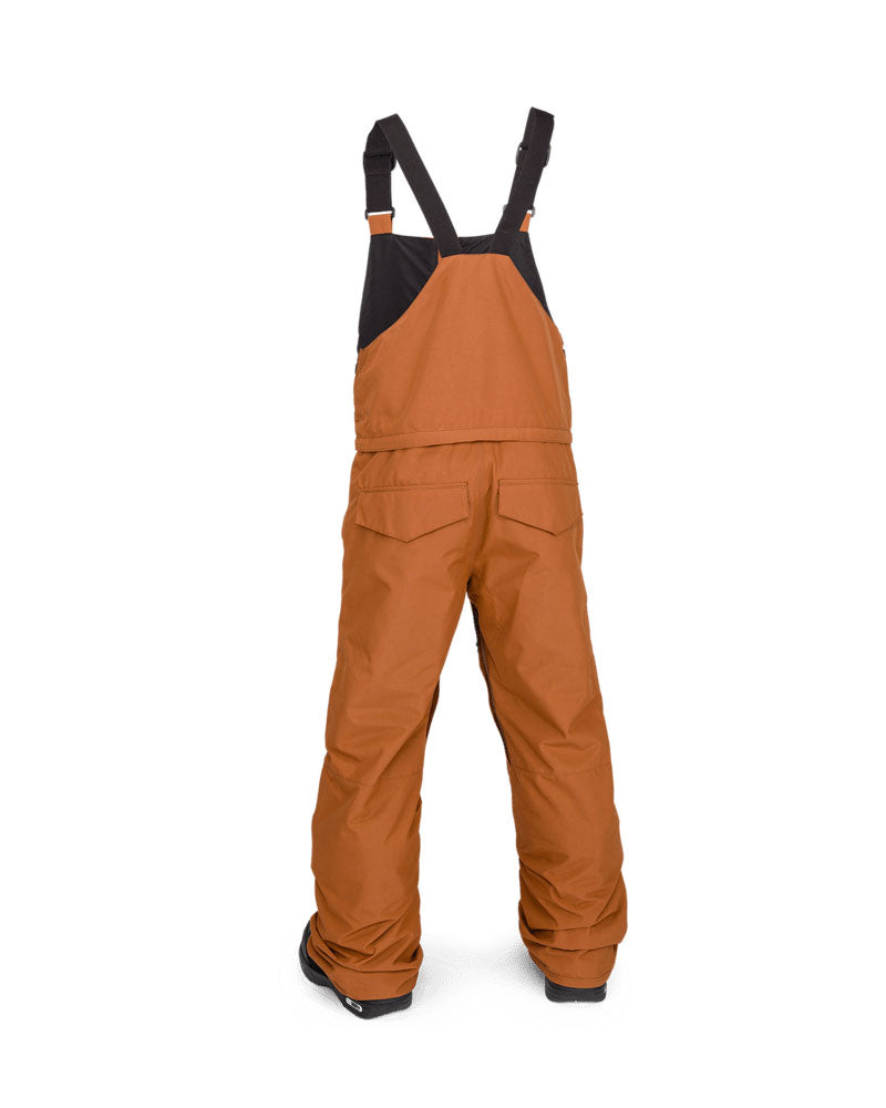 Volcom Kids' Barkley Ins Bib Overall Caramel 2025