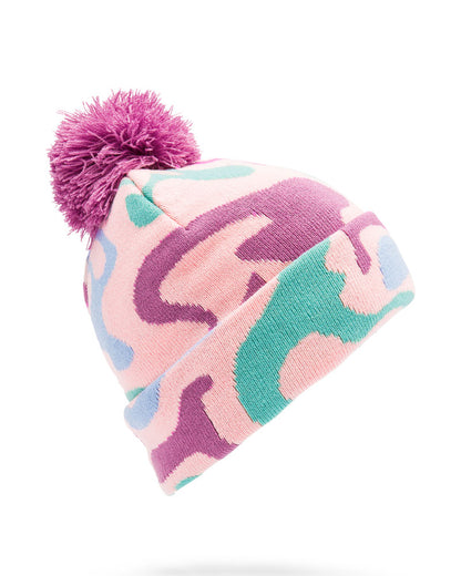 Volcom Kids' Camoblast Beanie Pink 2025