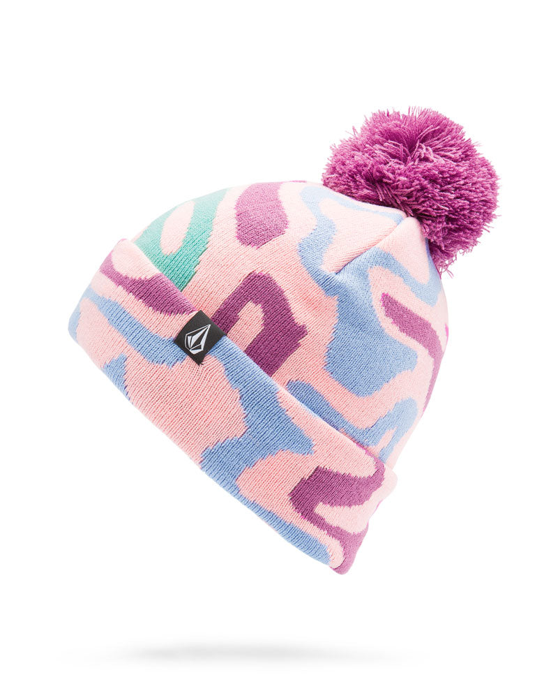 Volcom Kids' Camoblast Beanie Pink 2025