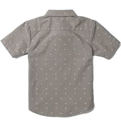 Volcom Kids' Crownstone Short Sleeve Moonbeam