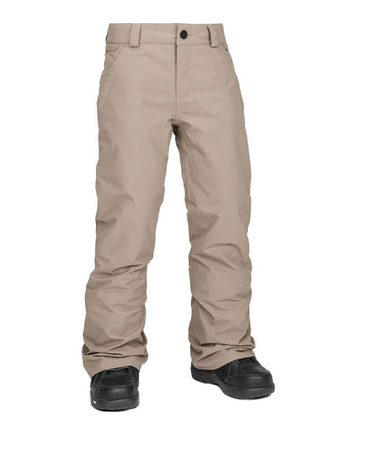 Volcom Kids' Freakin Chino Youth Ins Pant Chestnut Brown Smp 2025