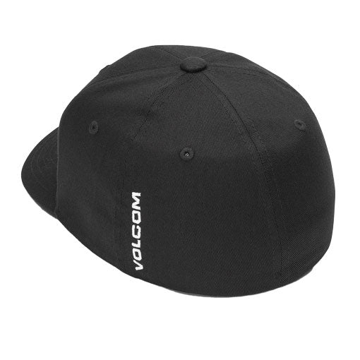 Volcom Kids' Full Stone Flexfit Hat Black