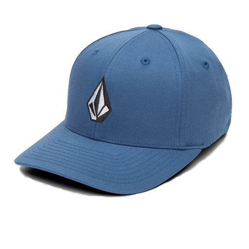 Volcom Kids' Full Stone Flexfit Hat Dark Blue