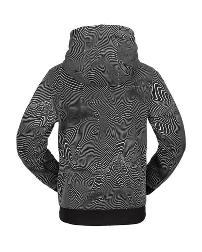 Volcom Kids' Hydro Fleece Hoodie Black Print 2025