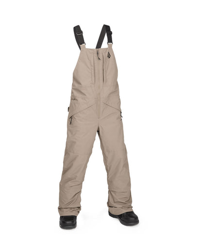 Volcom Kids' Barkley Ins Bib Overall Chestnut Brown 2025