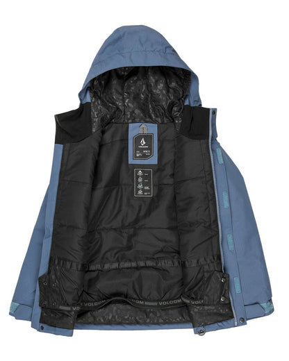 Volcom Kids' Miiinty Ins Jacket Indigo Smp 2025