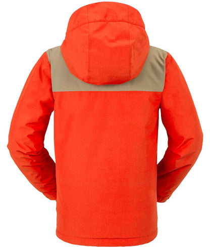 Volcom Kids' Stone.91 Ins Jacket Orange Shock 2024