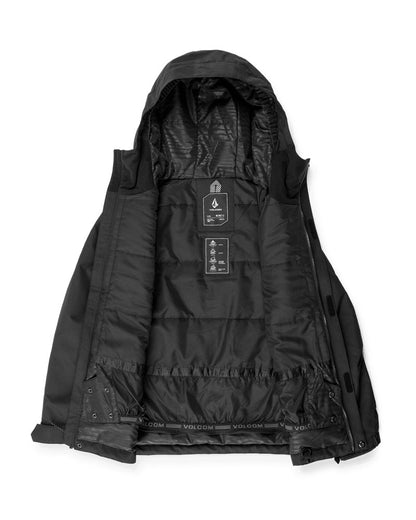 Volcom Kids' Stone.91 Ins Jacket Black 2025