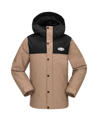 Volcom Kids' Stone.91 Ins Jacket Chestnut Brown 2025