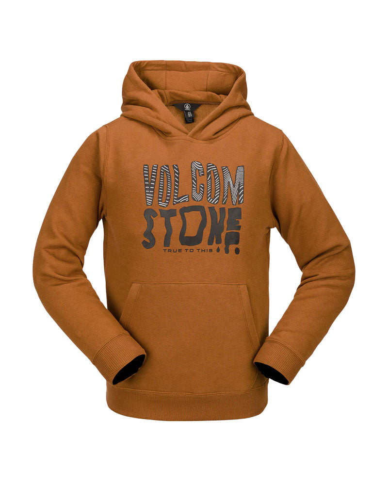 Volcom Kids' Youth Essential Hoodie Caramel Smp 2025