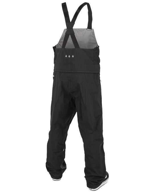 Volcom Men's 3L Gore-Tex Bib Overhauler Pant Black 2024