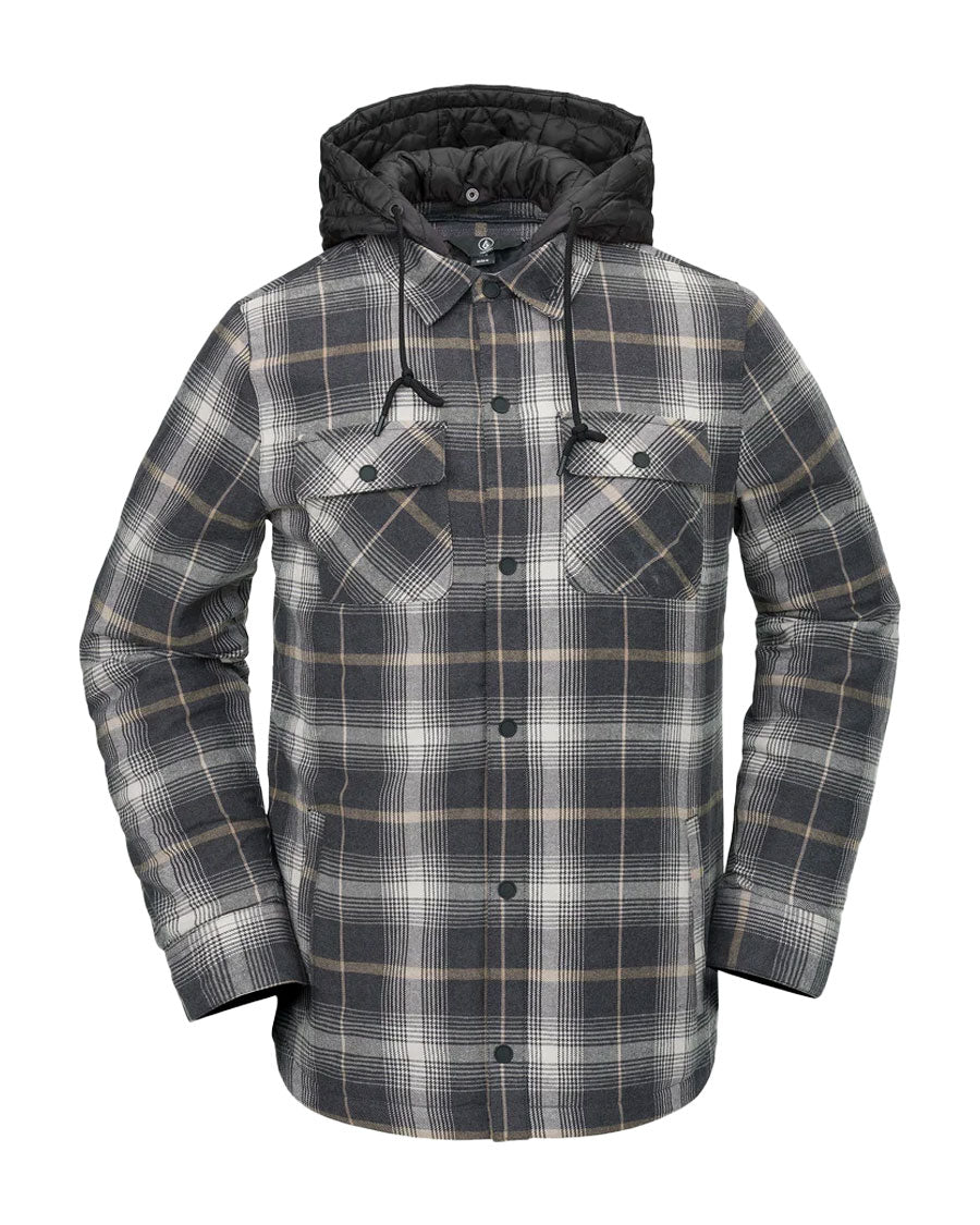 Volcom Men's Insulated Riding Flannel Stone Smp 2025