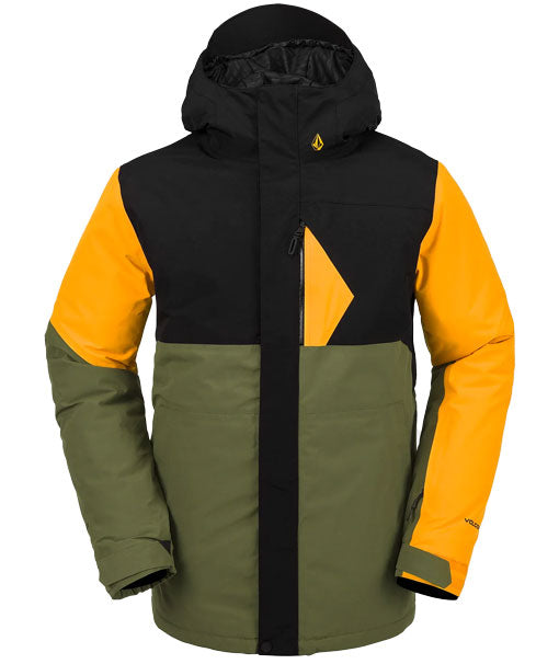 Volcom Men's L Insulated Gore-Tex Jacket Gold 2024