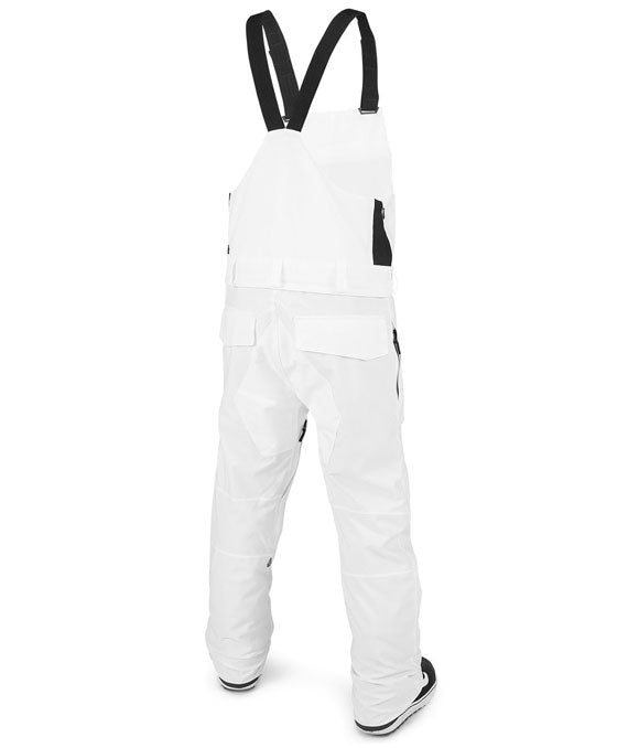 Volcom Men's Roan Bib Overall Pant White 2024