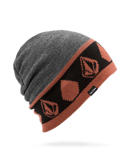 Volcom Men's Bllbrd Beanie Charcoal 2025