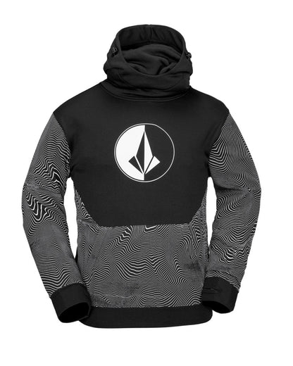 Volcom Men's Hydro Riding Hoodie Black Print 2025