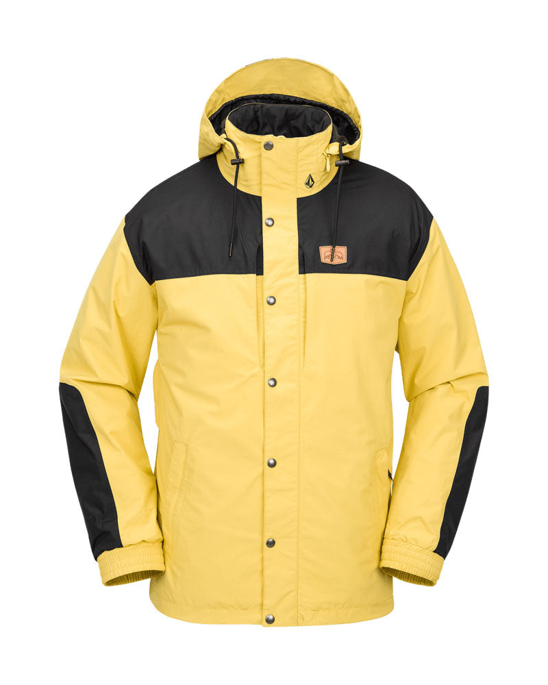 Volcom Men's Longo Gore-Tex Jacket Dark Yellow 2025