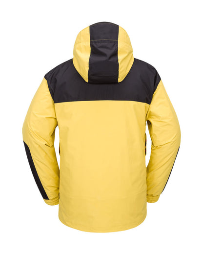 Volcom Men's Longo Gore-Tex Jacket Dark Yellow 2025