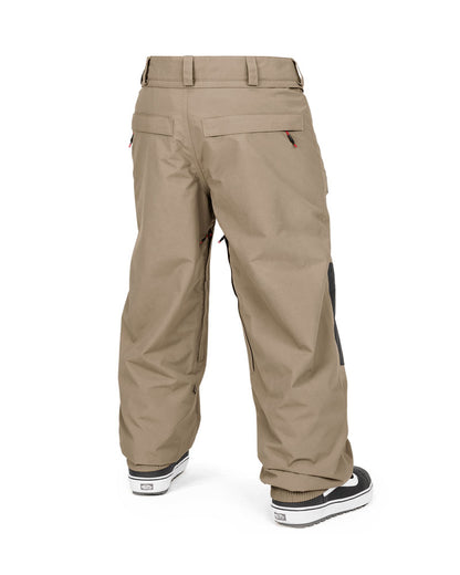 Volcom Men's Longo Gore-Tex Pant Chestnut Brown 2025