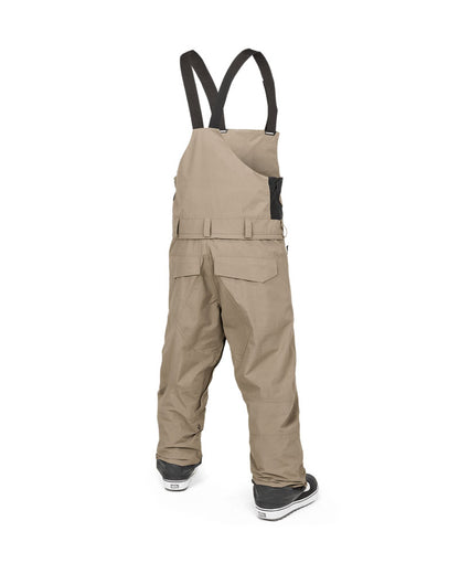 Volcom Men's Rain Gore-Tex Bib Pant Chestnut Brown 2025