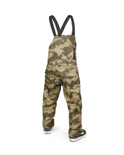 Volcom Men's Roan Bib Pant Camouflage 2025