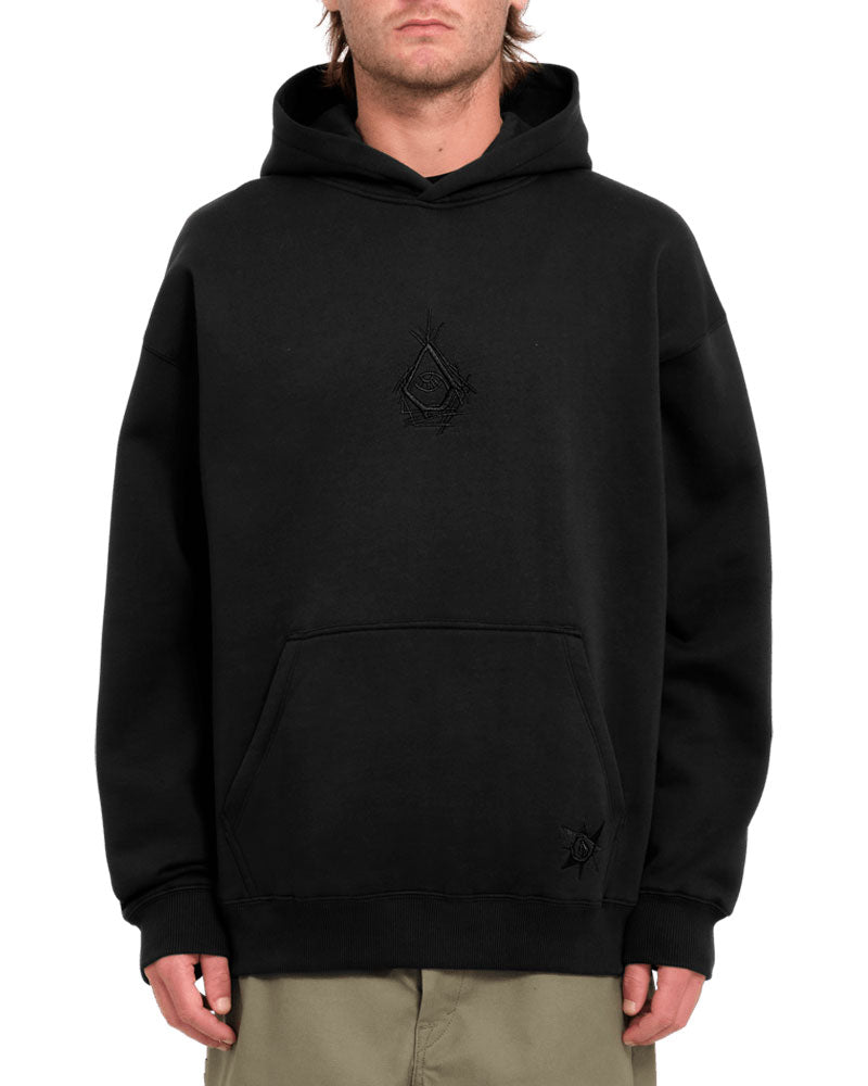 Volcom Men's TT B Iguchi Pullover Black 2025