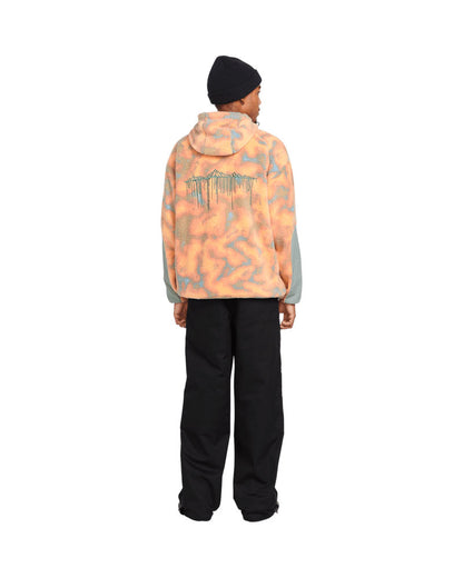 Volcom Men's TT B Iguchi Zip Fleece Tigerlily 2025