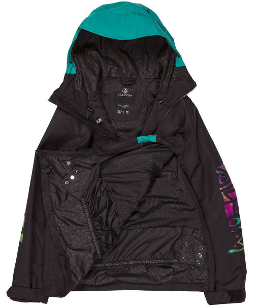 Volcom Women's Ashfield Pullover Jacket Black 2024