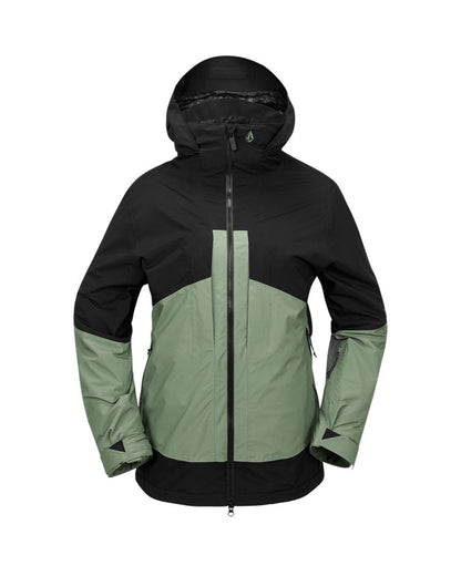 Volcom Women's At Stretch Gore-Tex Jacket Lichen Green 2025