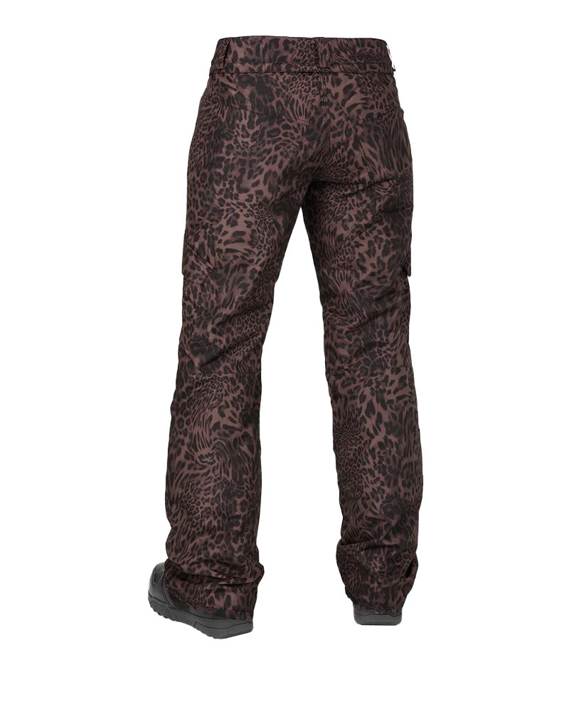 Volcom Women's Bridger Ins Pant Leopard Smp 2025